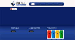 Desktop Screenshot of brsulplasticos.com.br
